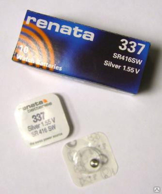 Элемент питания RENATA 337 (SR416SW) BL1
