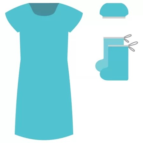 Комплект акушерский стерильный Гекса КБР-15