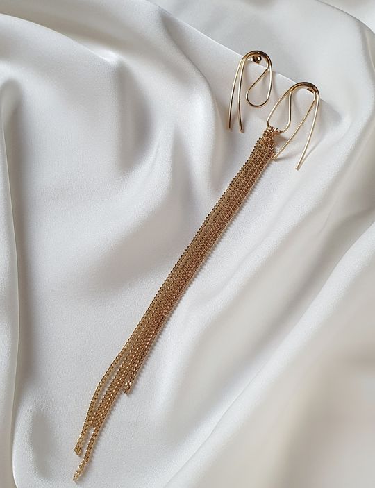 Ассиметричные серьги FEMINITY