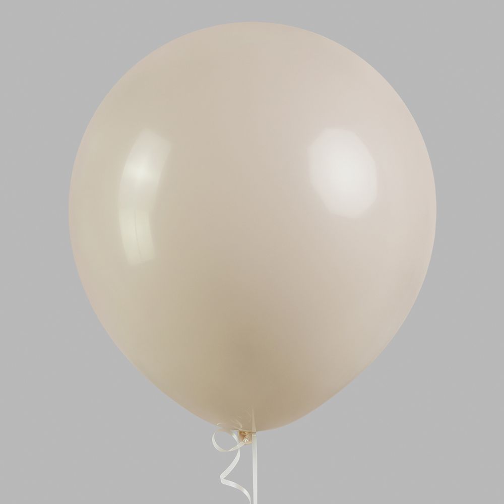 Шар (18''/46 см) Белый песок, пастель ретро, 1 шт.