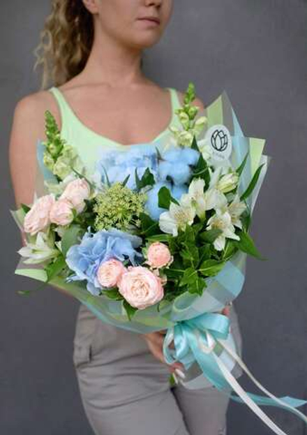 Букет "Магическая бирюза"