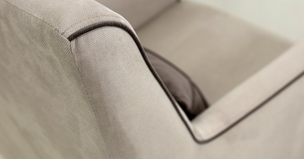 Кресло Френсис велюр серо-бежевый