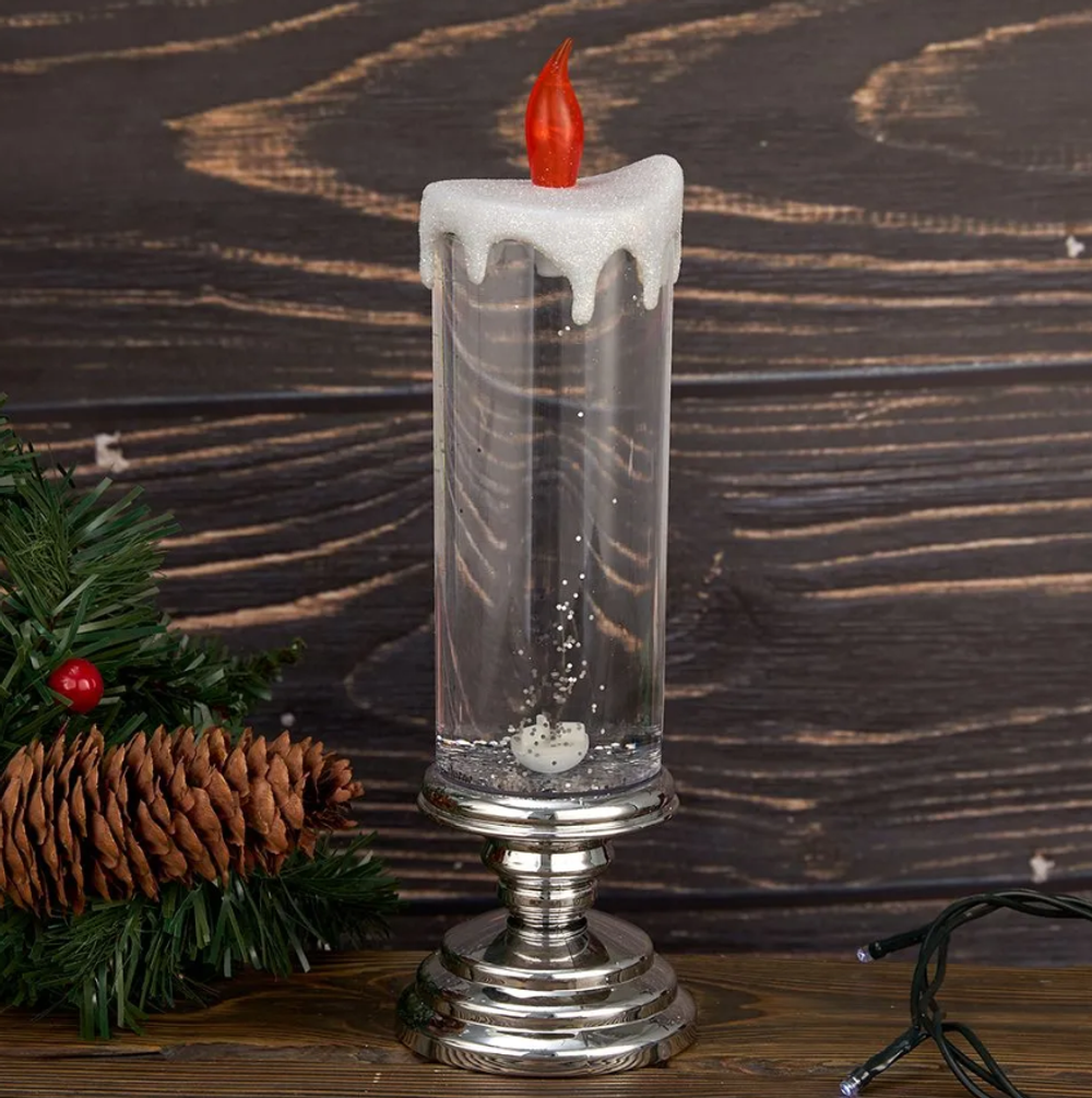 Ночник-светильник "Свеча 29см" (бат/USB) Rohs YJG-19-0