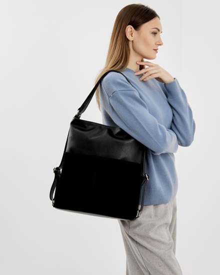 Сумка-рюкзак 578 15 черный