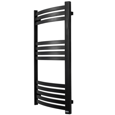 Полотенцесушитель GROIS Elvino GR-018 500х900 П12 (3+4+5) RAL9005 черный матовый