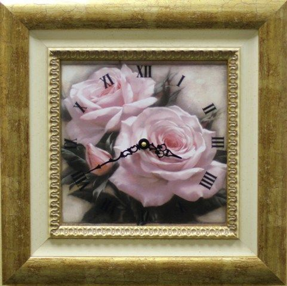 Часы настенные 40х40 см CENTRO ARTE дерево