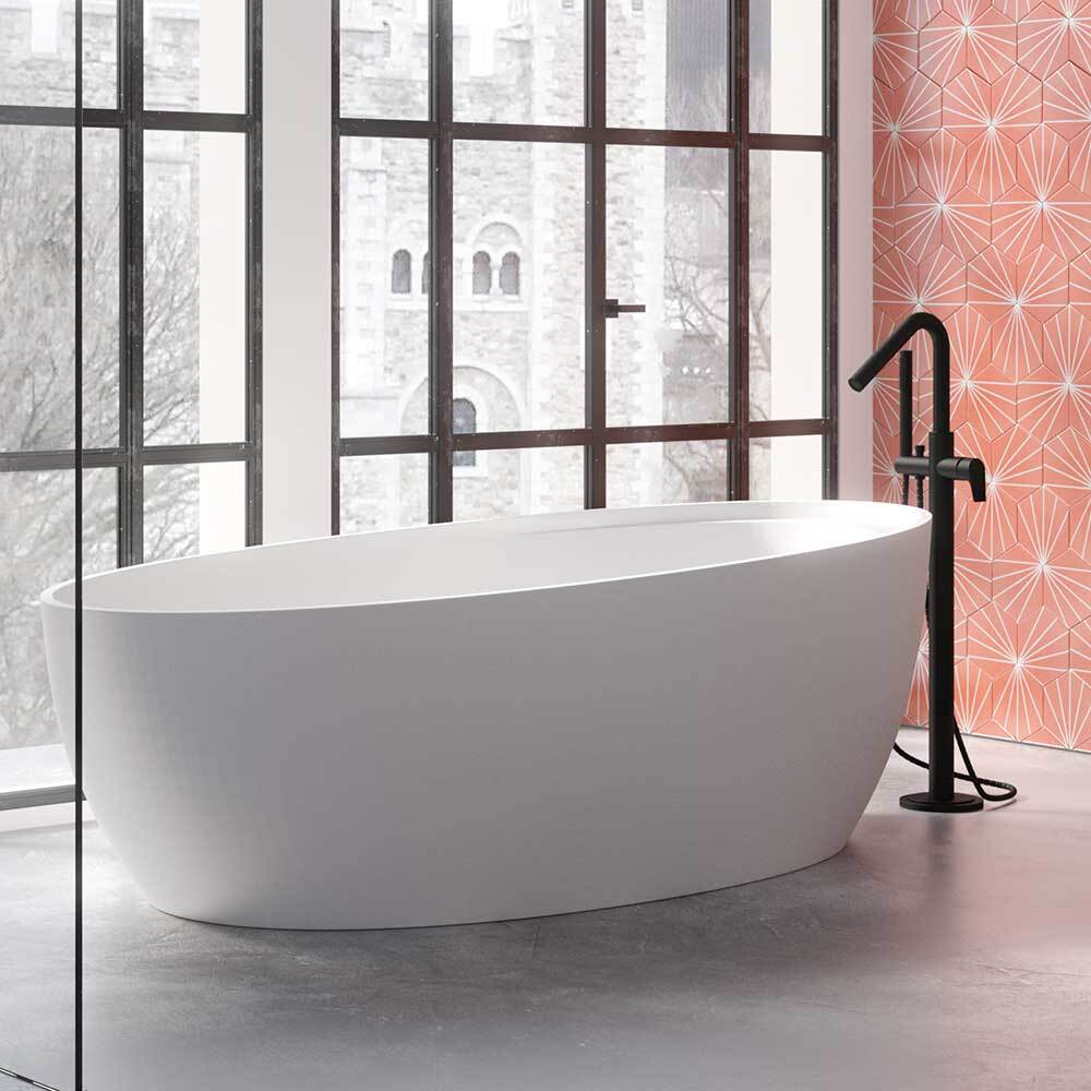 Напольный смеситель для ванны URBAN CHIC 218503DNM черный