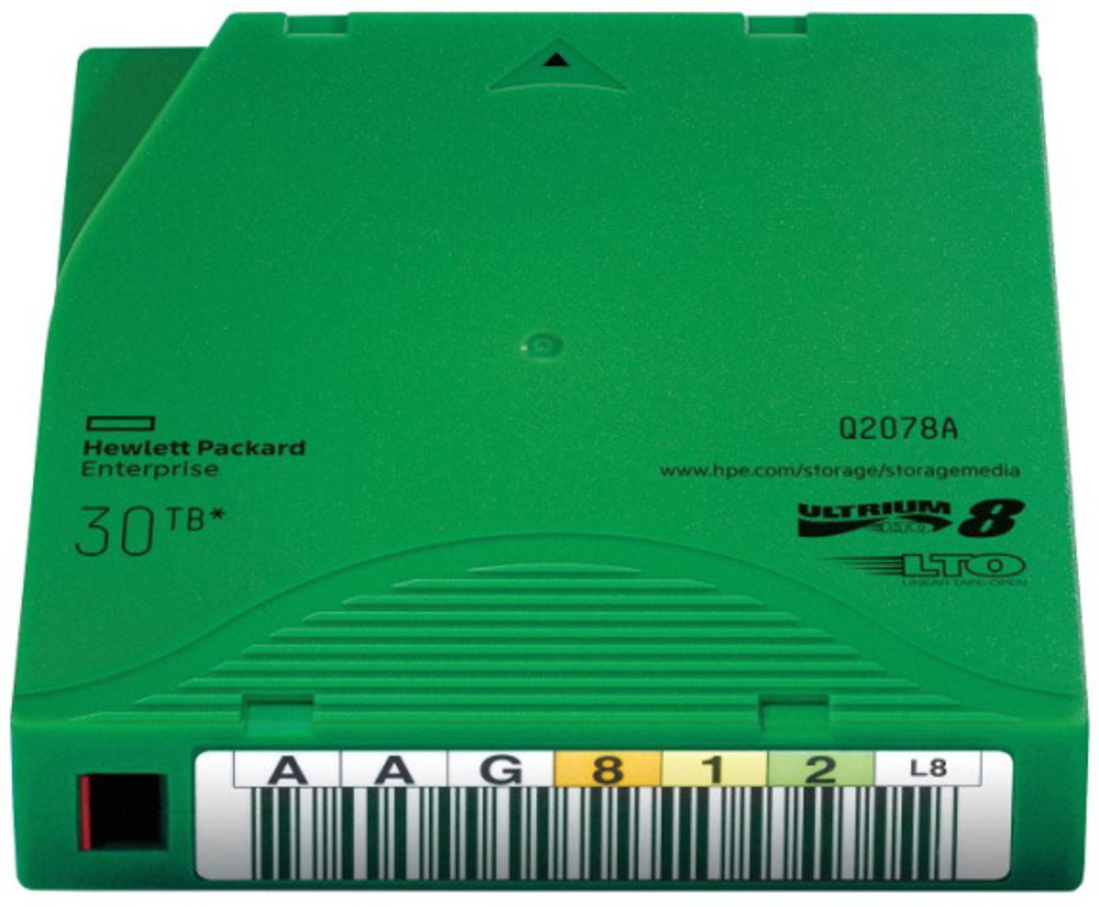 Картридж HPE Ultrium LTO8 30TB