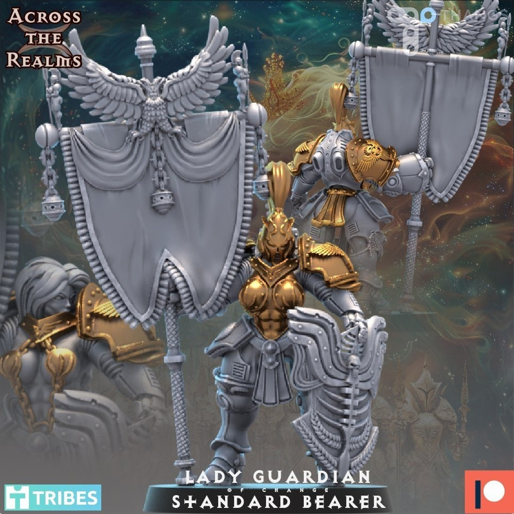 Custodes Lady Guardians Standard