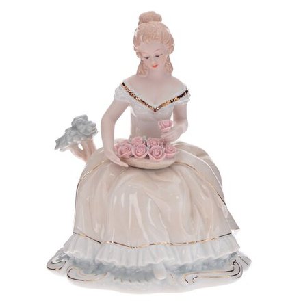 GAEM Фигурка декоративная "Девушка", L18 W13,5 H22 см