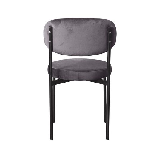 Стул Mason, бархат серый 27