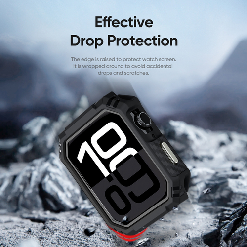 Чехол-бампер из Soft силикона от Dux Ducis для часов Apple Watch 46мм, серия Damo Series Case