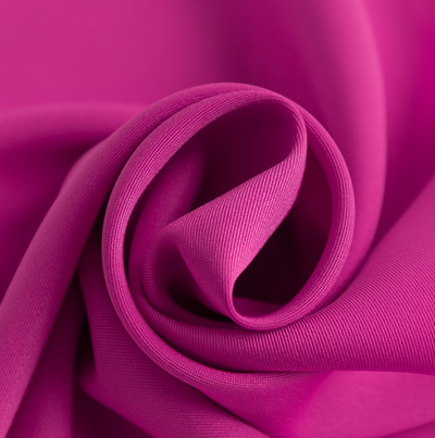 Ткань плательная стрейч Маккао, 160 гр/м2, 150 см, фуксия