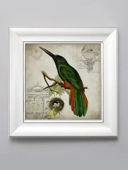 Картина на холсте "Диковинные птицы"