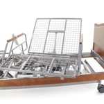 Кровать электрическая Med-Mos DB-2B с поворотным креслом в правую сторону (коричневый)