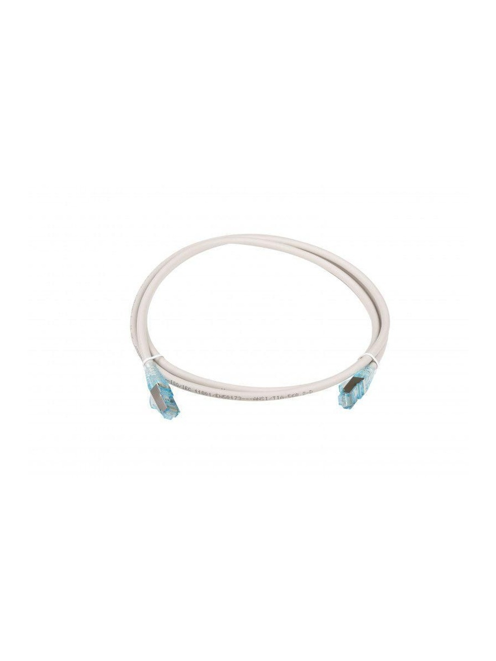 Патч-корд PC-LPM-STP-RJ45-RJ45-C6-1.5M-LSZH-GY F/UTP экранир. кат.6 LSZH 1.5м сер. Hyperline 42374