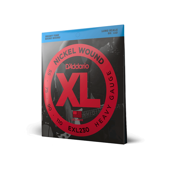 Струны для бас-гитары D'ADDARIO EXL230