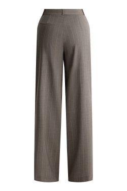 Брюки Тауп в полоску