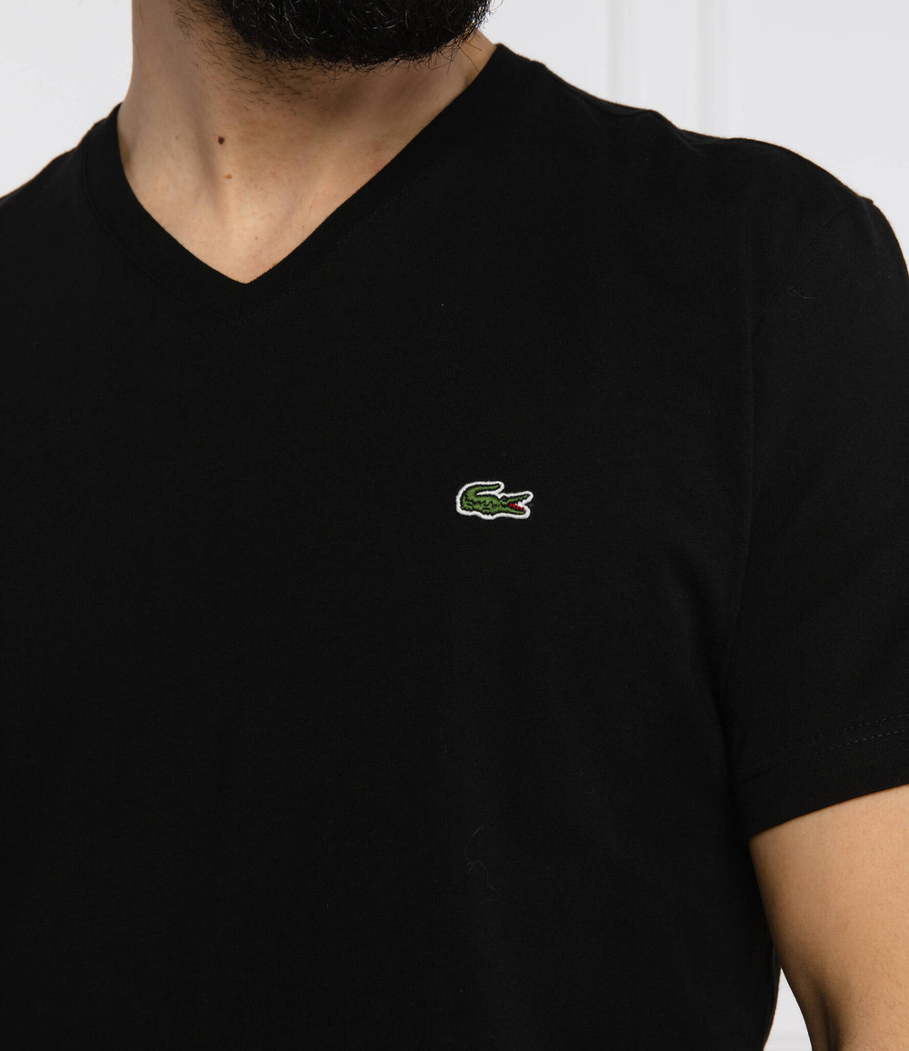Футболка Lacoste - черный(TH2036)