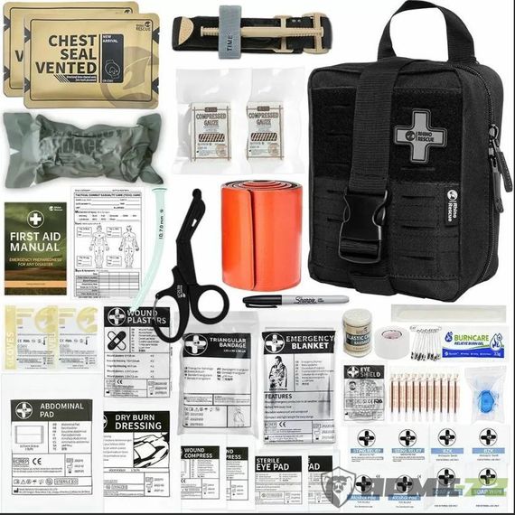 Тактическая аптечка “RHINO RESCUE” 35 в 1