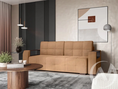 Диван прямой Бали 5 ДК (Tenerife Beige; темный беж; 4 категория)