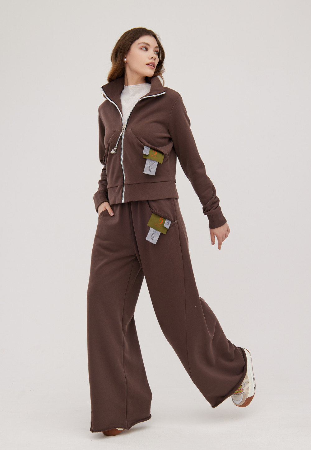 Костюм Навка, Кофейный. Спорт Шик
