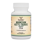 Double Wood Supplements - Magnesium Acetyl-Taurate (Tauromag) - 180 x 350 mg capsules