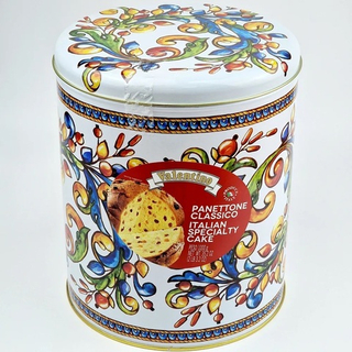 Кекс VALENTINO Panettone с изюмом и цукатами в ж/б, 1000 гр