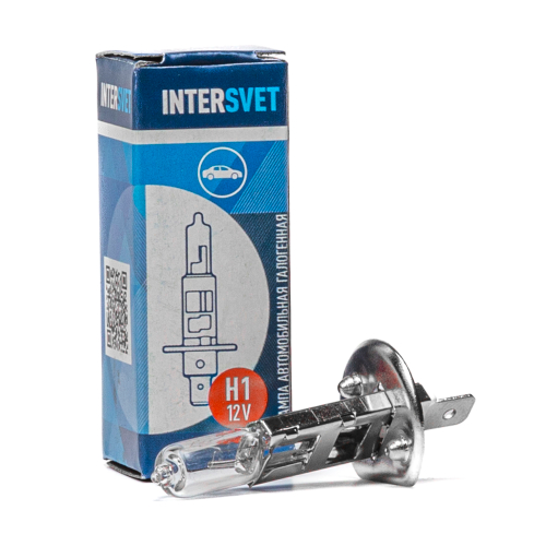Автолампа галогенная H1, 12 В, 100 Вт, P14.5S