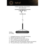 Подвесной светодиодный светильник Aployt Danuta APL.035.06.25