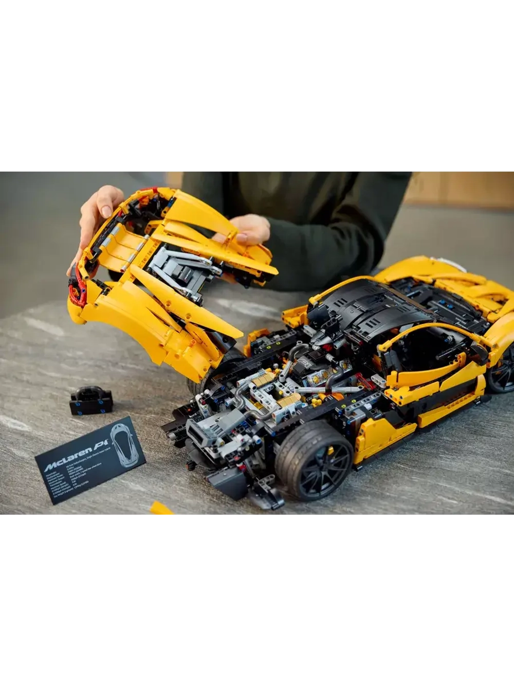 Конструктор Техник Mclaren P1, машина Макларен - 3893 детали