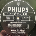 Mireille Mathieu ‎– Sentimentalement Vôtre (Франция 1977г.)