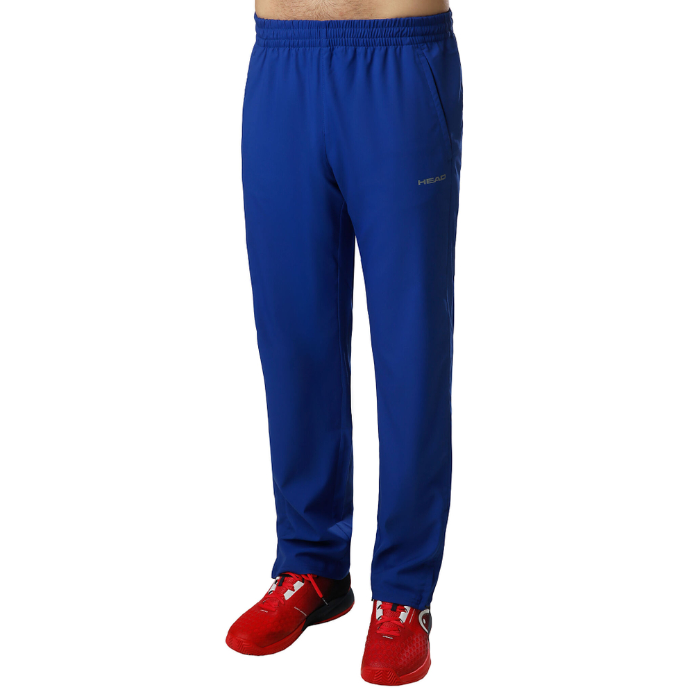 Мужские теннисные штаны HEAD Club Training Pants Men - Blue, Silver