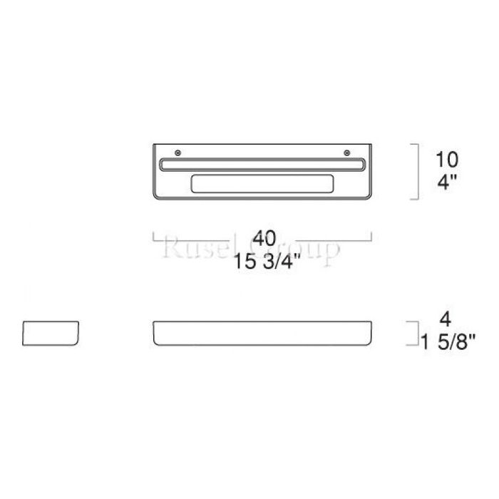 Настенный светильник Leucos ONE 40 P (ITRE)