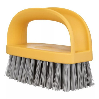 Щетка с ручкой (желтый)