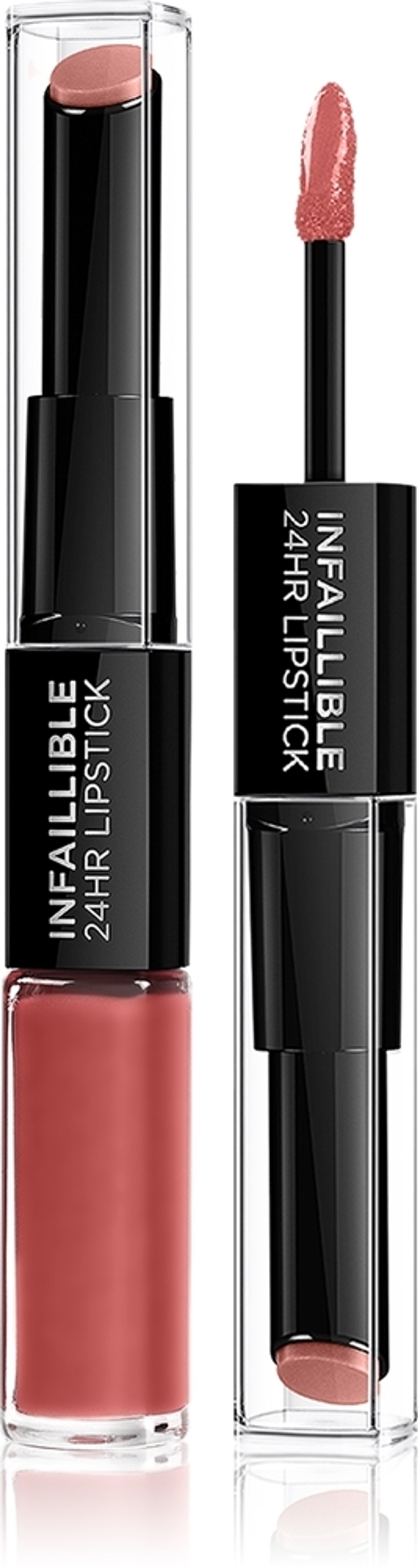 L’Oreal Paris Infallible 24H - Стойкая помада и блеск для губ 2-в-1, 5,7 g