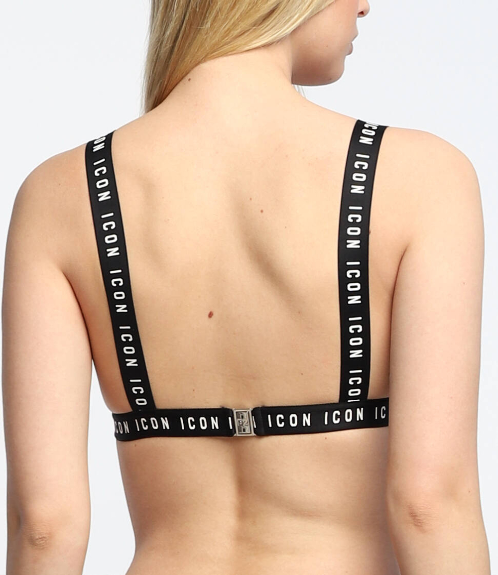 Топ бикини Dsquared2 - черный(D6BYB3090)