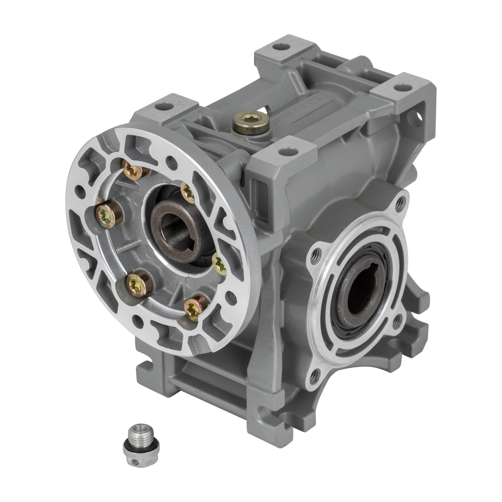 Редуктор червячный INNOVERT 040 (i=5) вал вх./вых 14/18 мм, масло синтетическое (-25..+40 С)