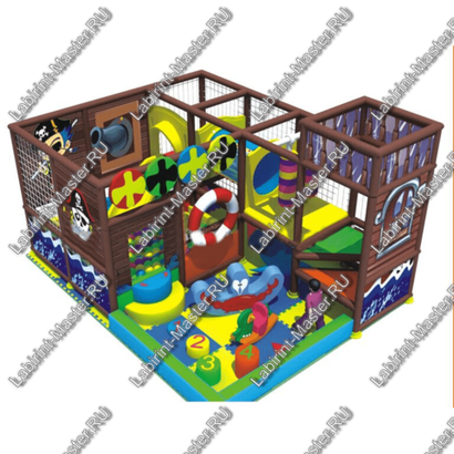 Детский игровой лабиринт "Пиратский крейсер"