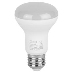 Лампа светодиодная ЭРА RED LINE LED R63-8W-865-E27 R 8Вт рефлектор холодный дневной свет Е27 | Лампы cветодиодные Рефлектор (R )
