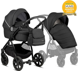 Детская коляска Noordi Fjordi 2022 2 в 1 1132815/1302815 Black