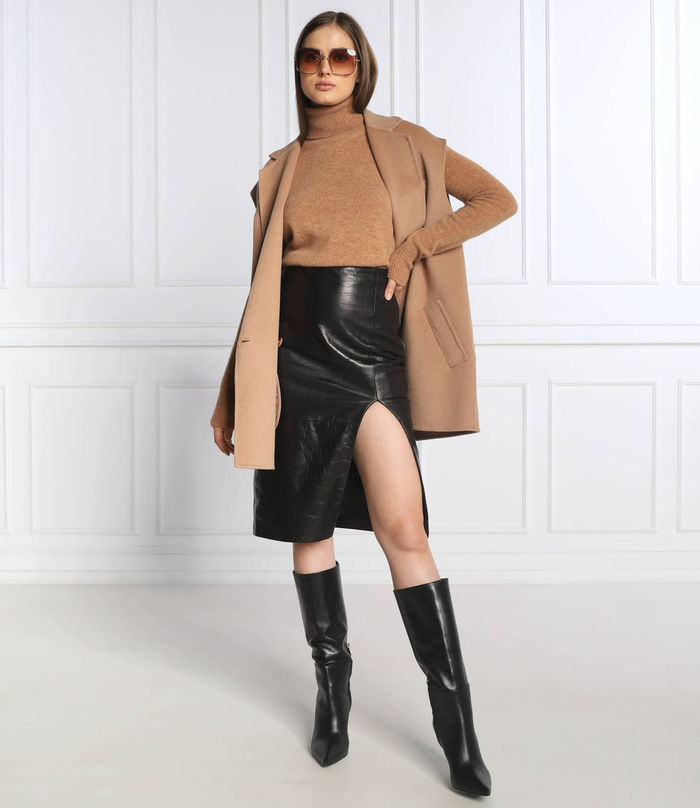 Хлопковый гольф Calvin Klein - светло-коричневый(K20K205419)