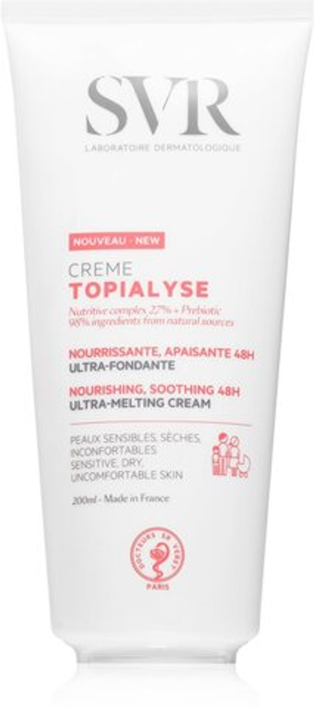 SVR Topialyse - интенсивно питательный крем для чувствительной кожи /   200  ml  / GTIN 3662361002436