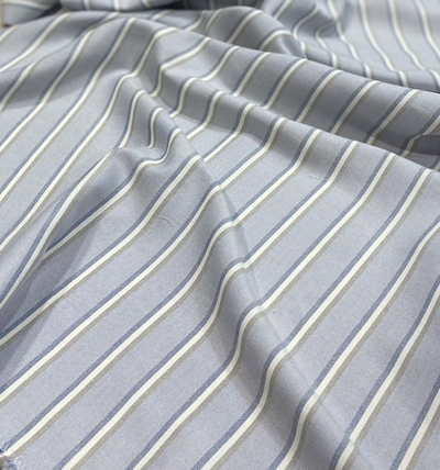 Ткань блузочная, рубашечная 80% хлопок 20% вискоза (Италия) ш-150см 1м