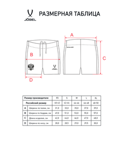 Шорты игровые женские JOGEL NATIONAL PerFormDRY Home Shorts W, красный