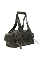 Сумка Faux Leather Embroidered