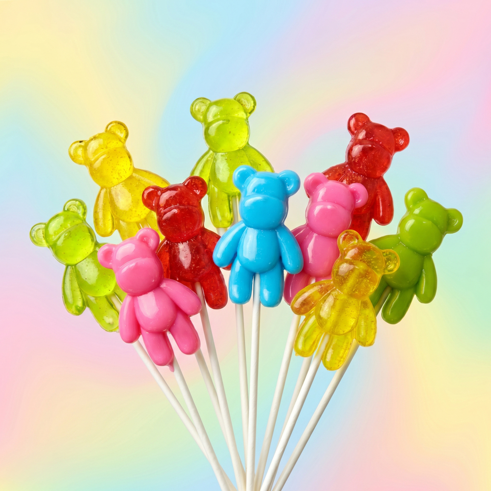 Карамель леденцовая «Игрушечный мишка» на основе подсластителя изомальт