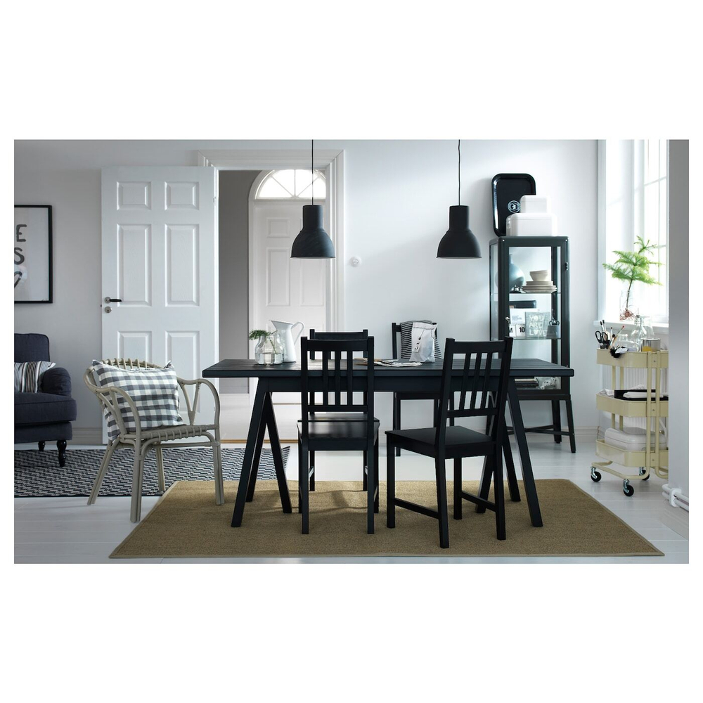 IKEA HEKTAR  (ИКЕА ХЕКТАР)  -  Подвесной светильник, темно-серый, 22 см