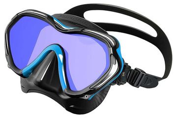 Маска TUSA Paragon S моностекольная, антиблик, синяя