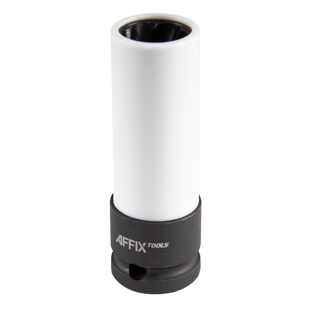AFFIX (AF10931017) Головка для поврежденного крепежа глубокая 1/2", 17 мм, тонкостенная, пластиковая защита